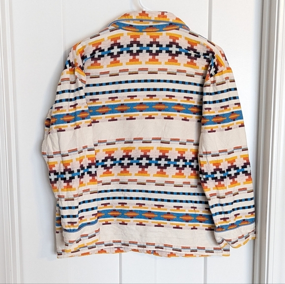 Bedhead Men's Pajamas Top sz S - 100% Cotton - Aztec Print - Picture 5 of 7